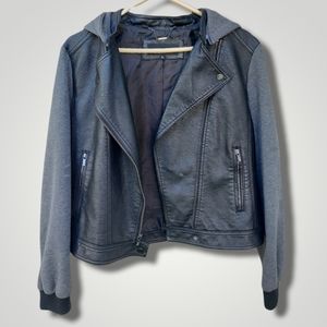 XL Black Rivet Wilsons leather